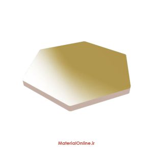 کاشی دست ساز آرکوتایل مدل Hex رنگ Gold